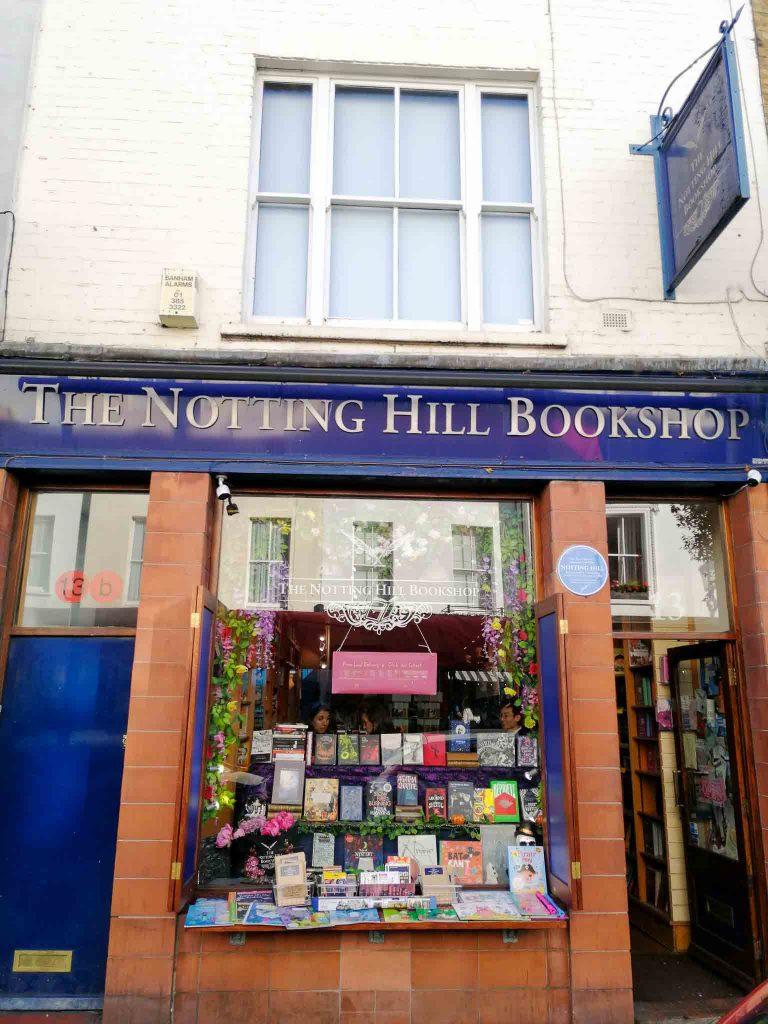 meilleures librairies londres notting hill