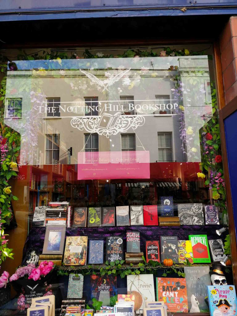 meilleures librairies londres notting hill