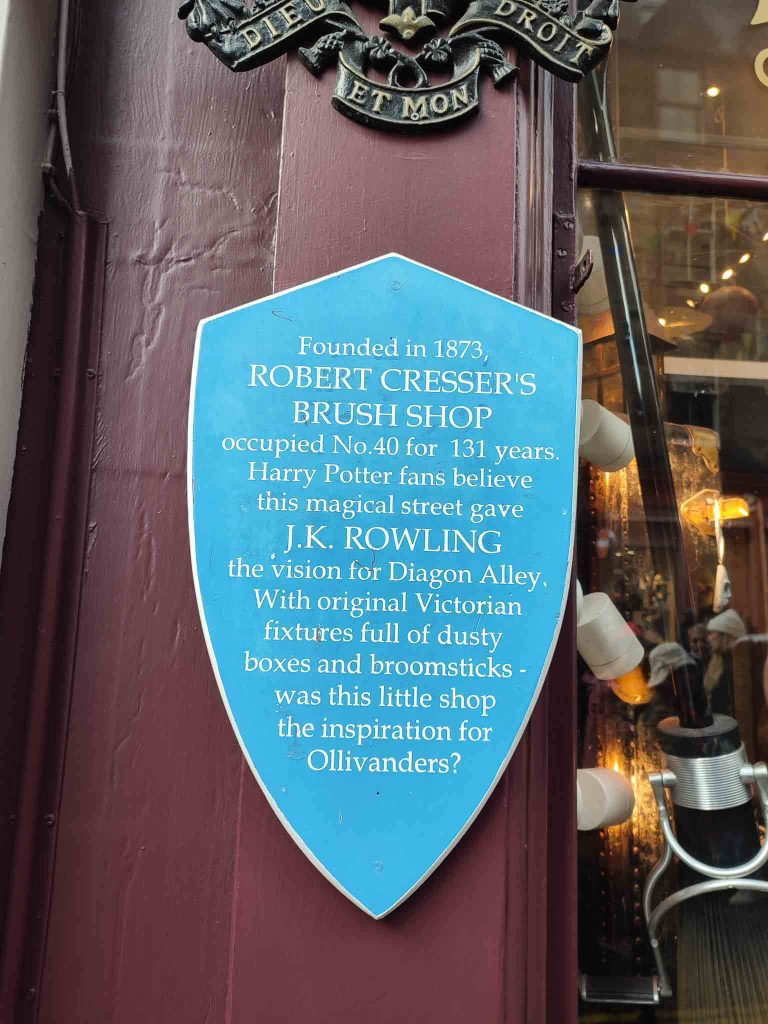 edimbourg harry potter