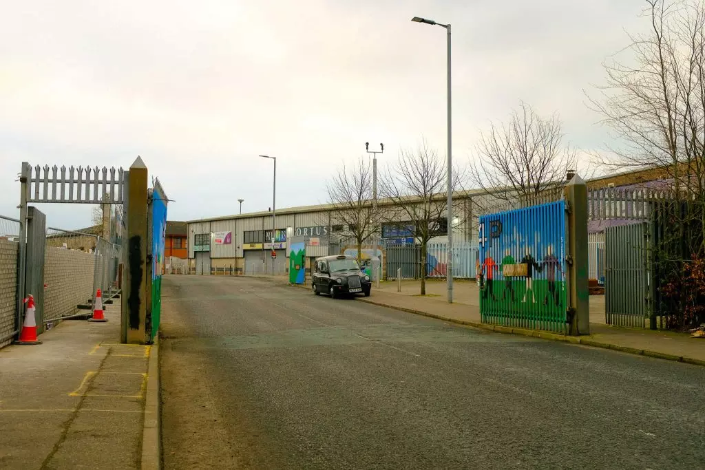 gates catholic protestants belfast