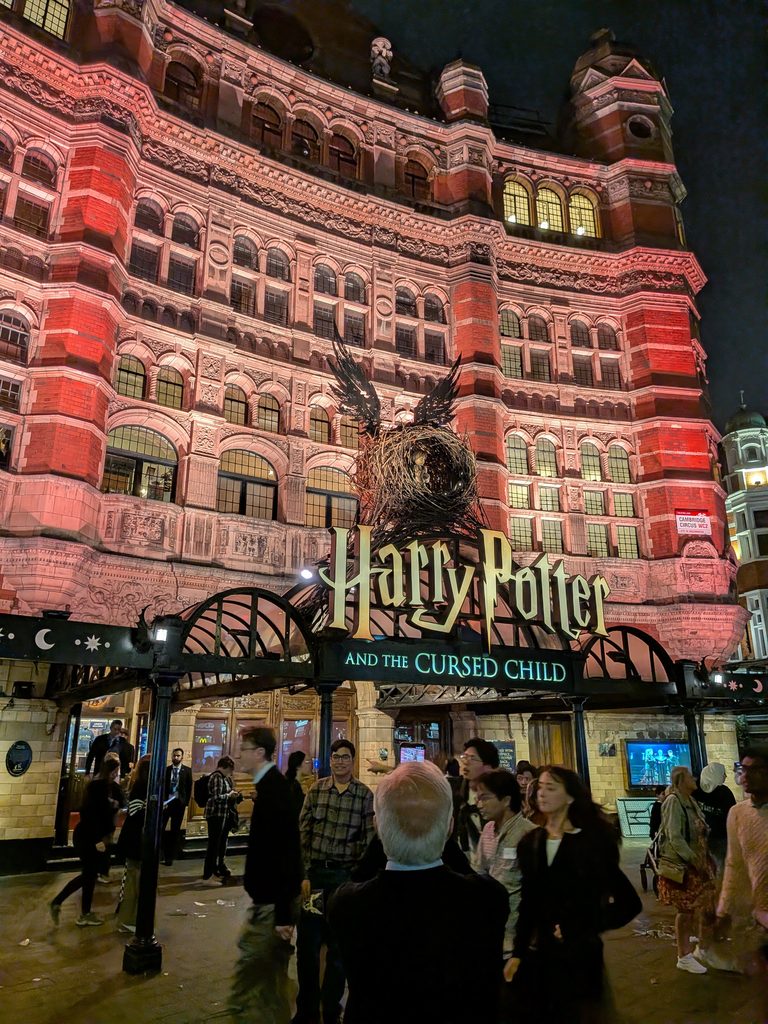 harry potter et l'enfant maudit palace theatre