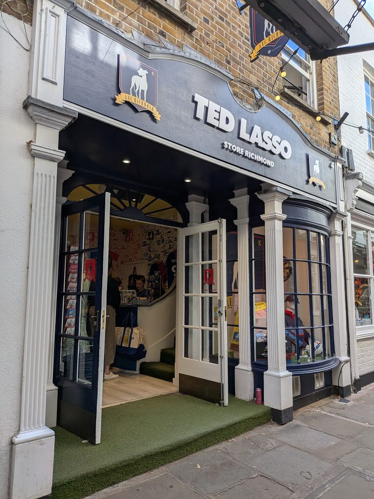 ted lasso store richmond